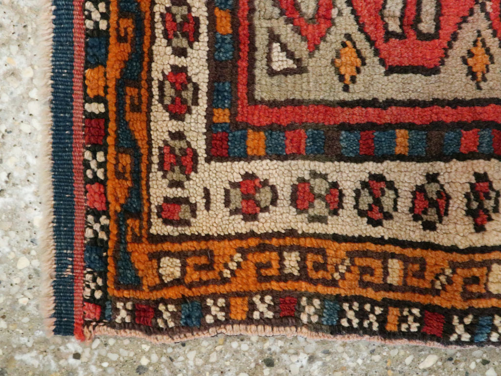 Antique Persian Kurdish Rug (Pair: 2 of 2), No.16995 - Gss