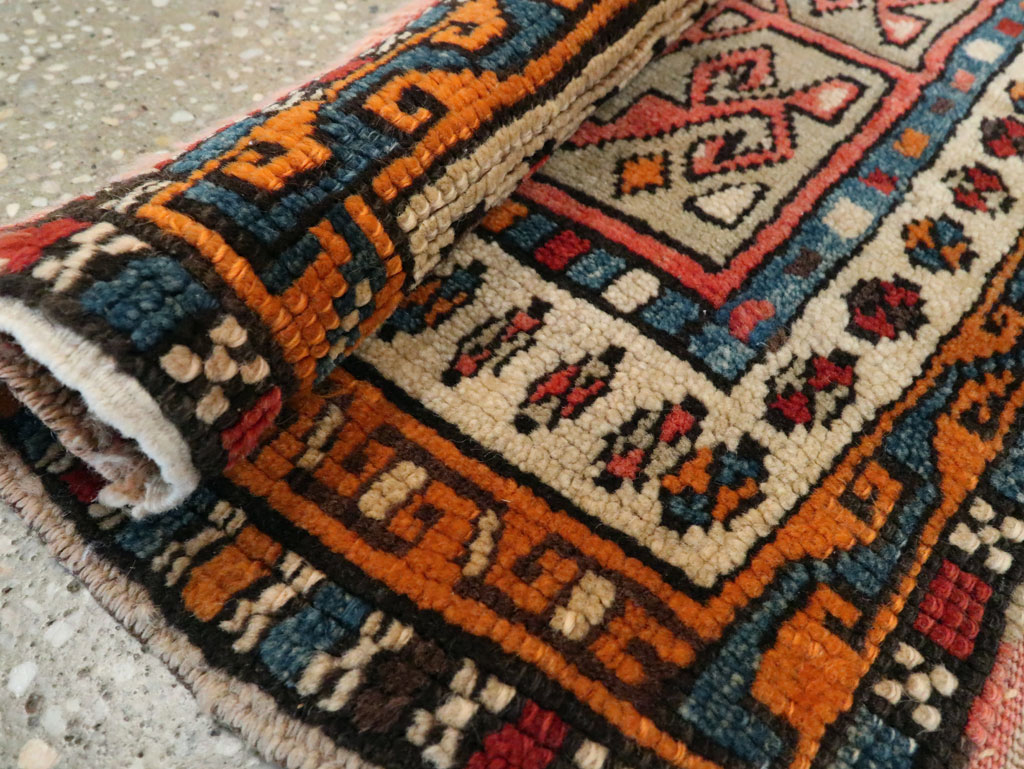 Antique Persian Kurdish Rug (Pair: 2 of 2), No.16995 - Gss