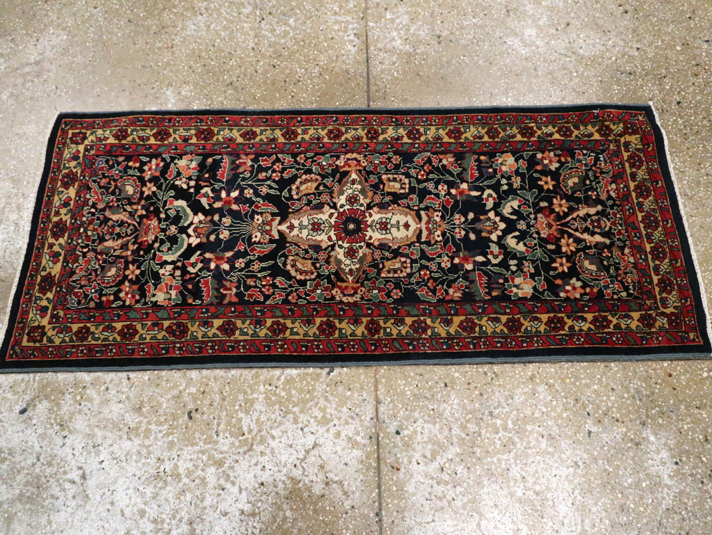 Antique Persian Sarouk Fereghan Throw Rug (Pair: 1 of 2), No.16996 - Gss