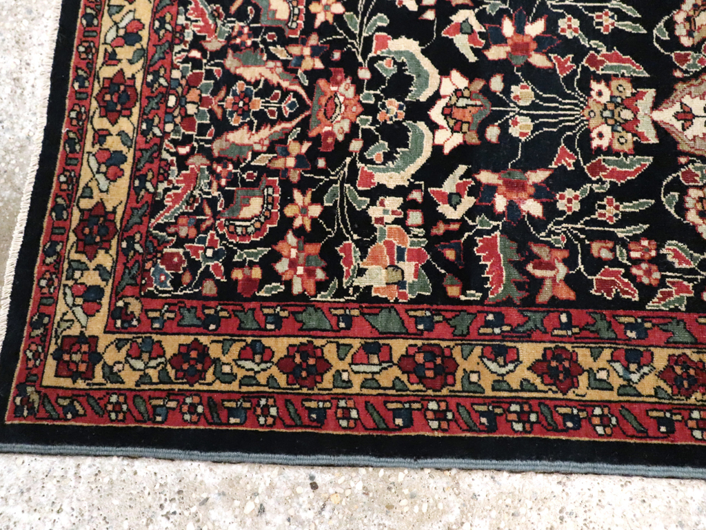Antique Persian Sarouk Fereghan Throw Rug (Pair: 1 of 2), No.16996 - Gss