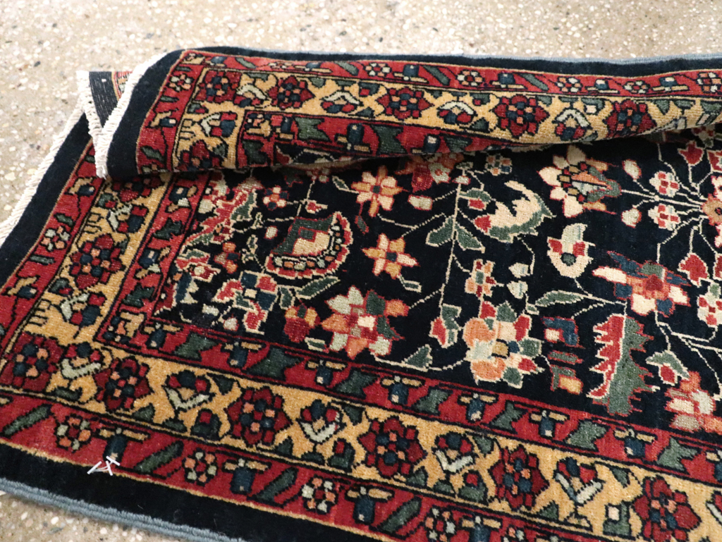 Antique Persian Sarouk Fereghan Throw Rug (Pair: 1 of 2), No.16996 - Gss