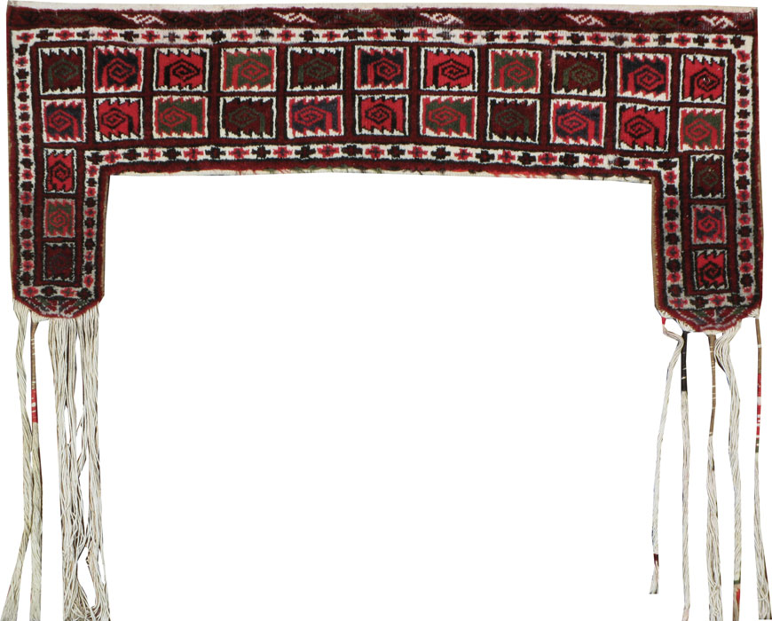 Vintage Central Asia Bokhara Door Surround, No.16998 - Gss