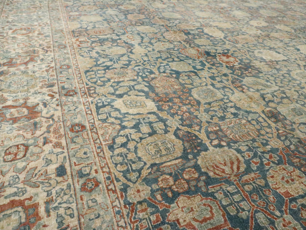 Antique Persian Tabriz Carpet, No.17016 - Gss