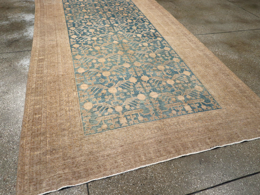 Antique East Turkestan Khotan Carpet, No.17023 - Gss