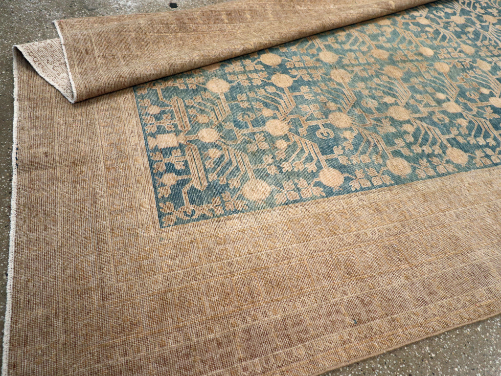 Antique East Turkestan Khotan Carpet, No.17023 - Gss