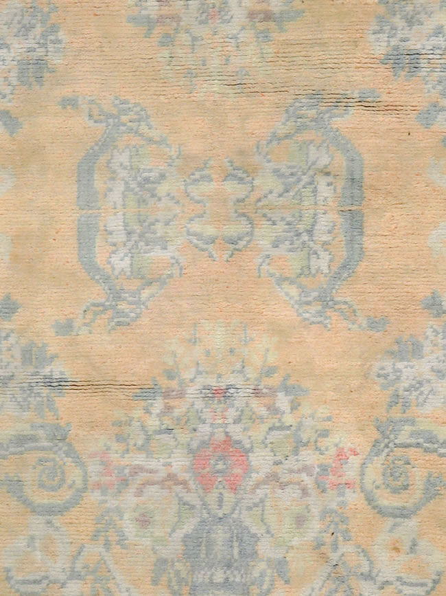 Vintage Indian Cotton Agra Wide Gallery Runner , No.17048 - Gss