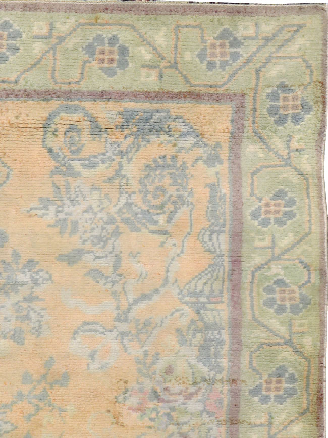 Vintage Indian Cotton Agra Wide Gallery Runner , No.17048 - Gss