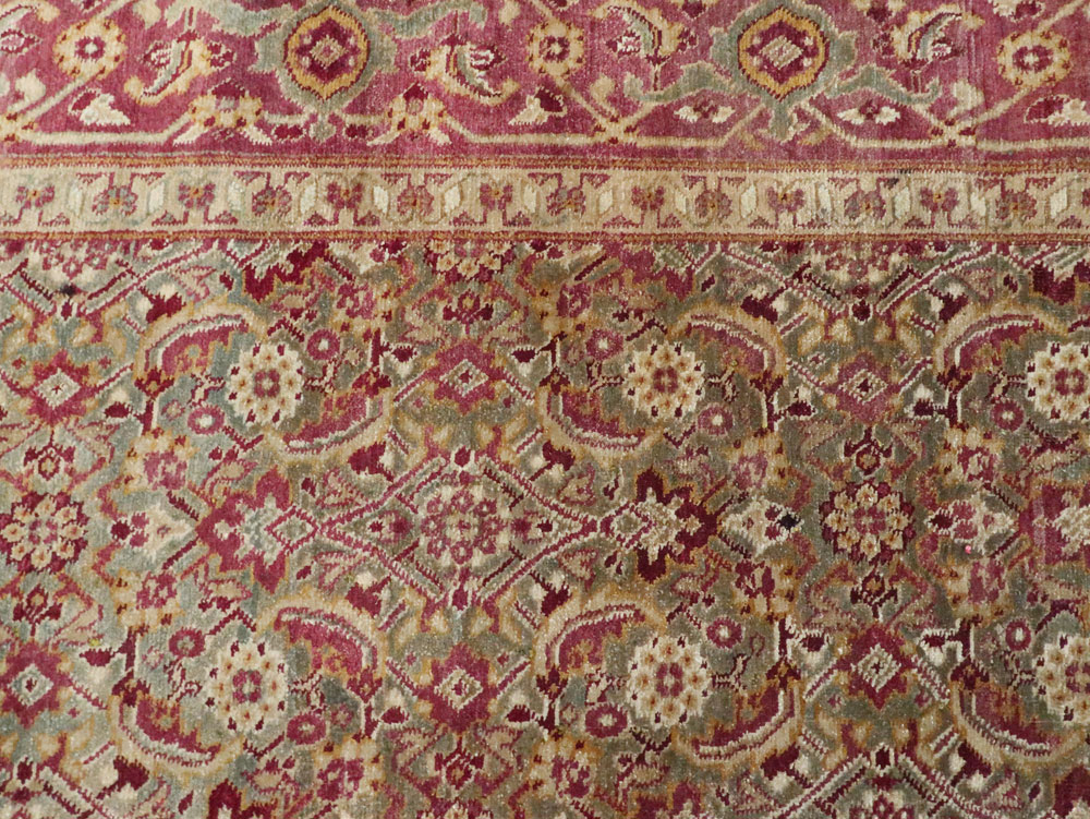 Antique Indian Agra Carpet, No.17050 - Gss