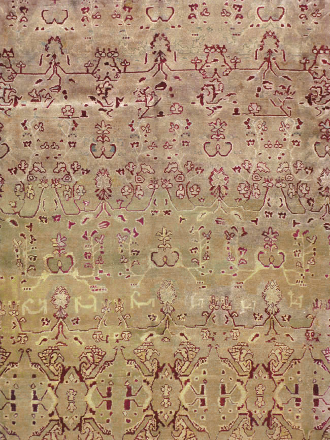 Antique Indian Agra Carpet, No.17051 - Gss