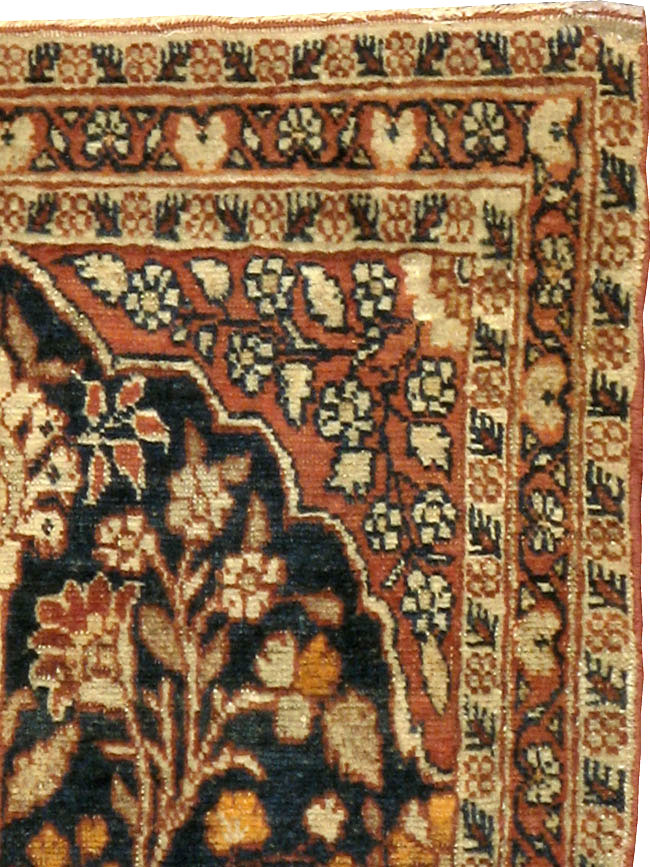 Antique Persian Tabriz Hagi Jalili Rug, No.17058 - Gss