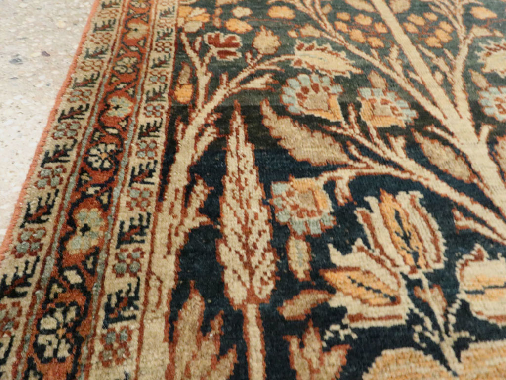 Antique Persian Tabriz Hagi Jalili Rug, No.17058 - Gss