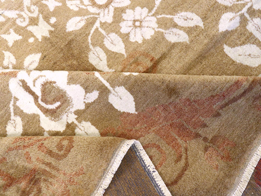 Vintage Indian Amritsar Carpet, No.17059 - Gss