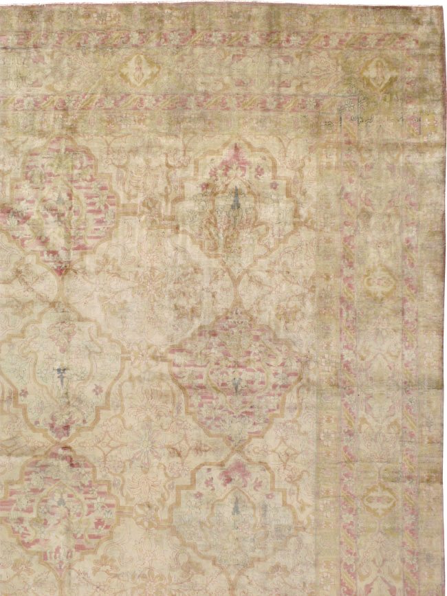 Antique Indian Lahore Carpet, No.17060 - Gss