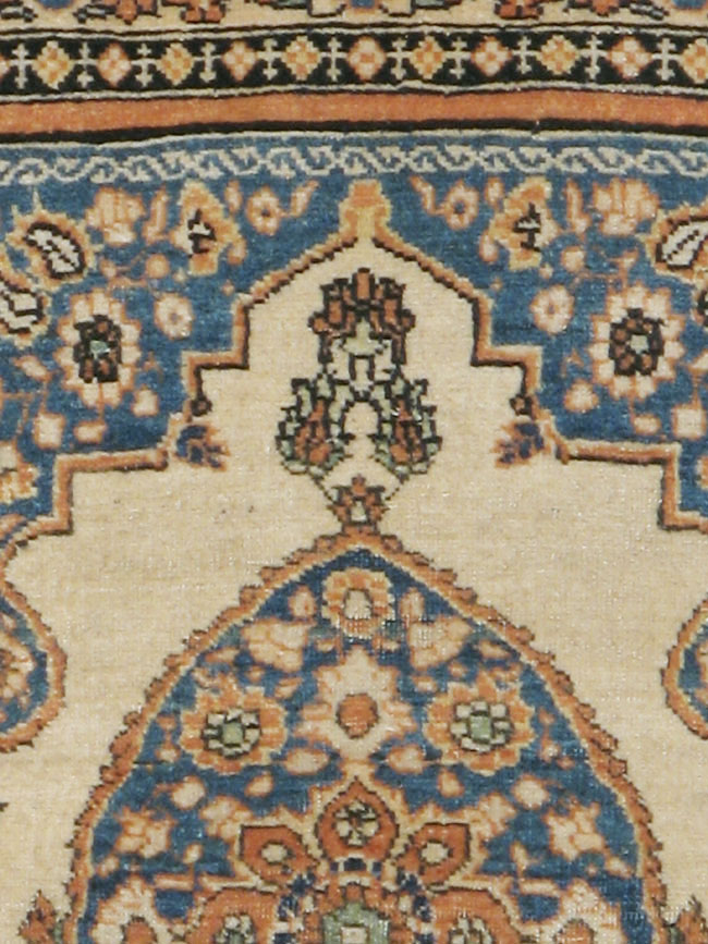 Antique Persian Tabriz Hagi Jalili Rug, No.17076 - Gss
