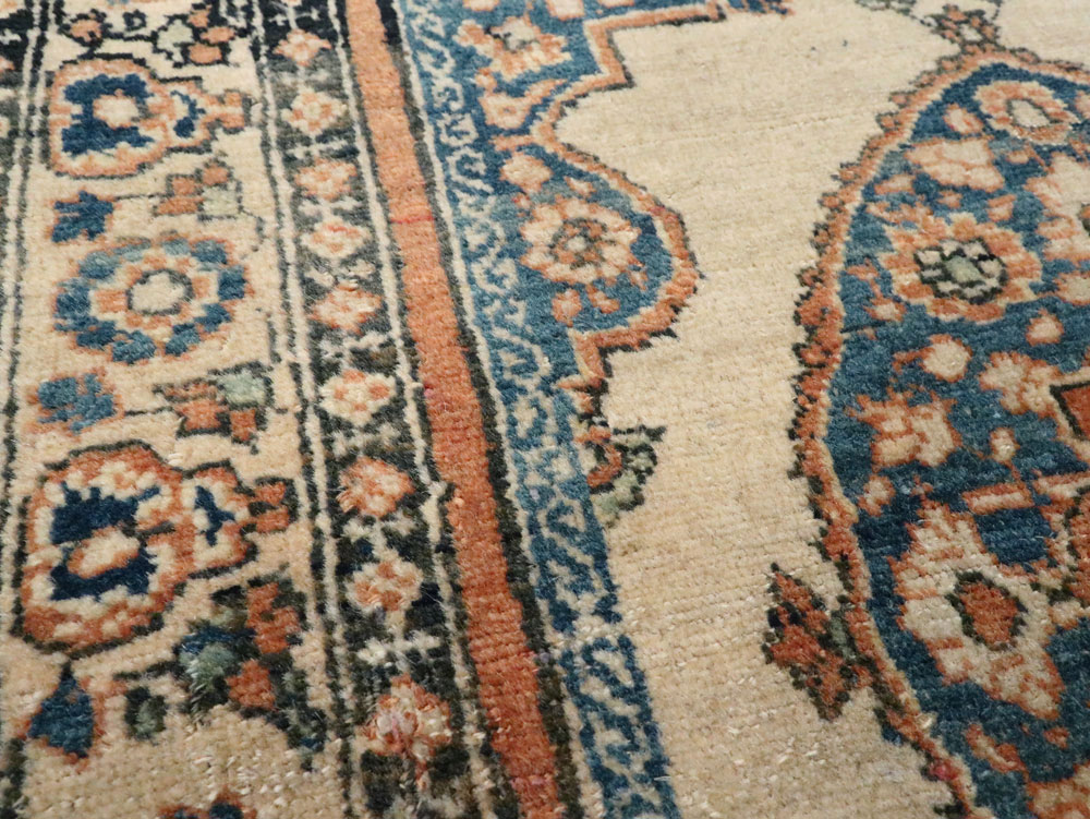 Antique Persian Tabriz Hagi Jalili Rug, No.17076 - Gss
