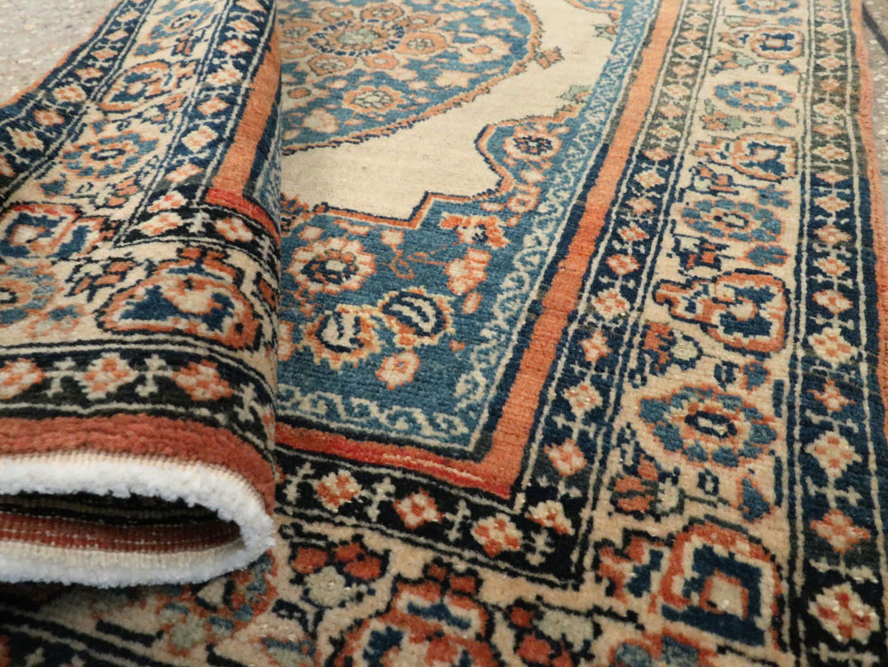 Antique Persian Tabriz Hagi Jalili Rug, No.17076 - Gss