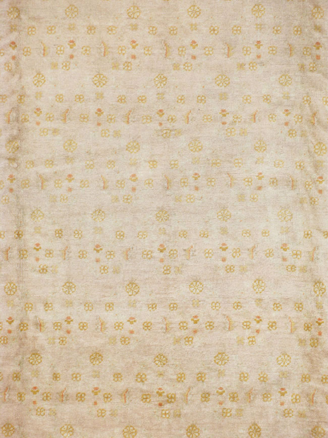 Antique Turkish Oushak Carpet, No.17077 - Gss