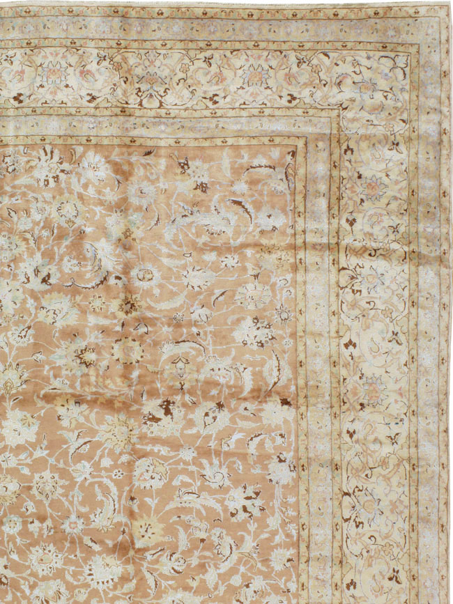 Vintage Persian Nain Carpet, No.17092 - Gss