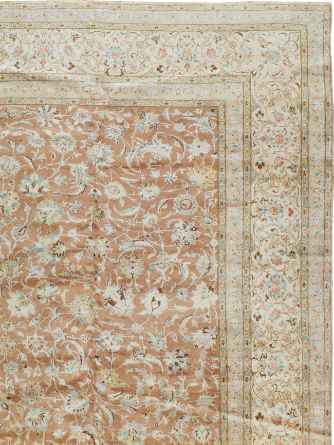 Vintage Persian Nain Carpet, No.17092 - Gss