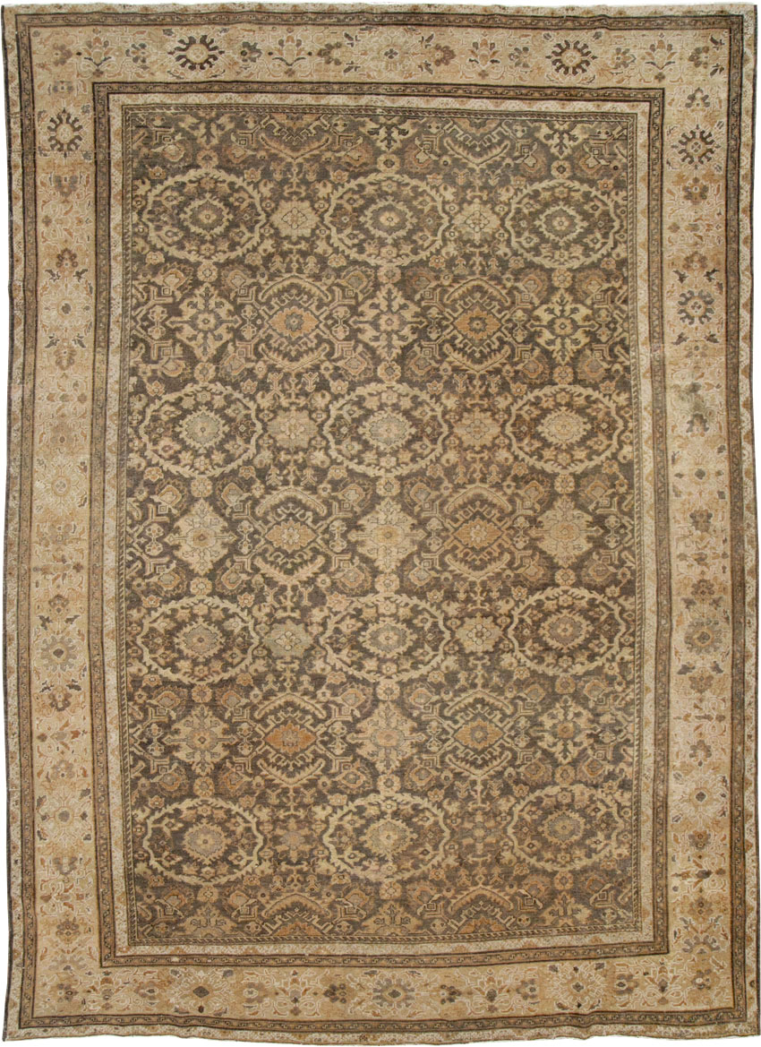 Antique Persian Mahal Room Size Carpet, No.17104 - Gss