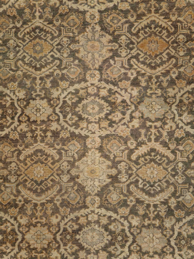 Antique Persian Mahal Room Size Carpet, No.17104 - Gss