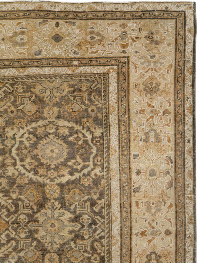 Antique Persian Mahal Room Size Carpet, No.17104 - Gss