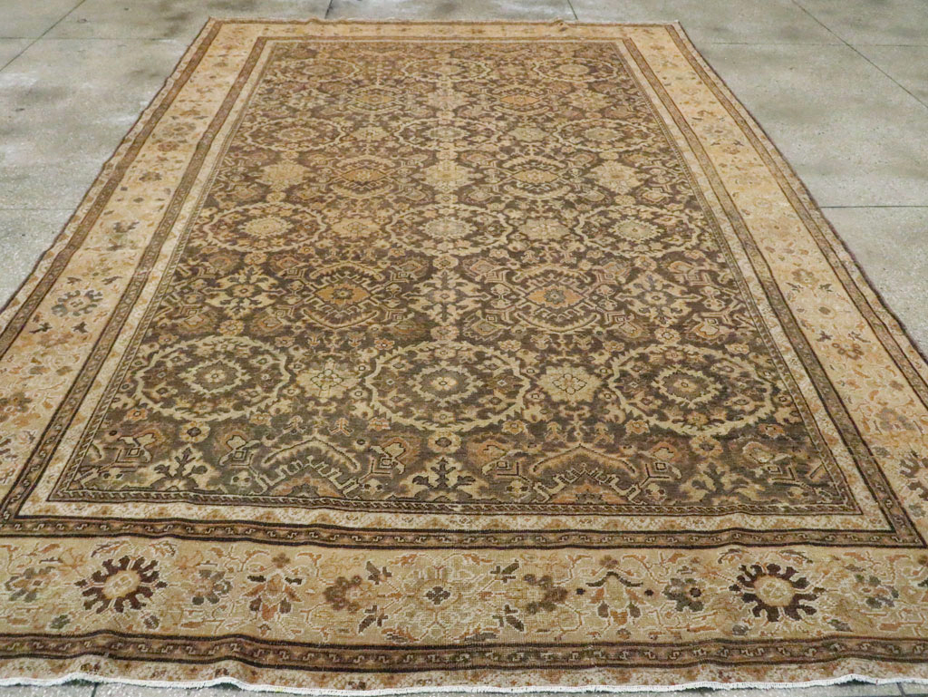 Antique Persian Mahal Room Size Carpet, No.17104 - Gss