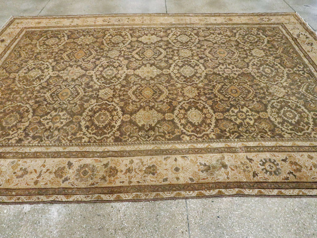 Antique Persian Mahal Room Size Carpet, No.17104 - Gss