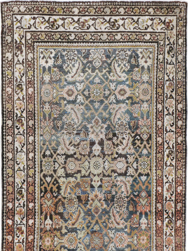 Vintage Persian Malayer Runner, No.17109 - Gss