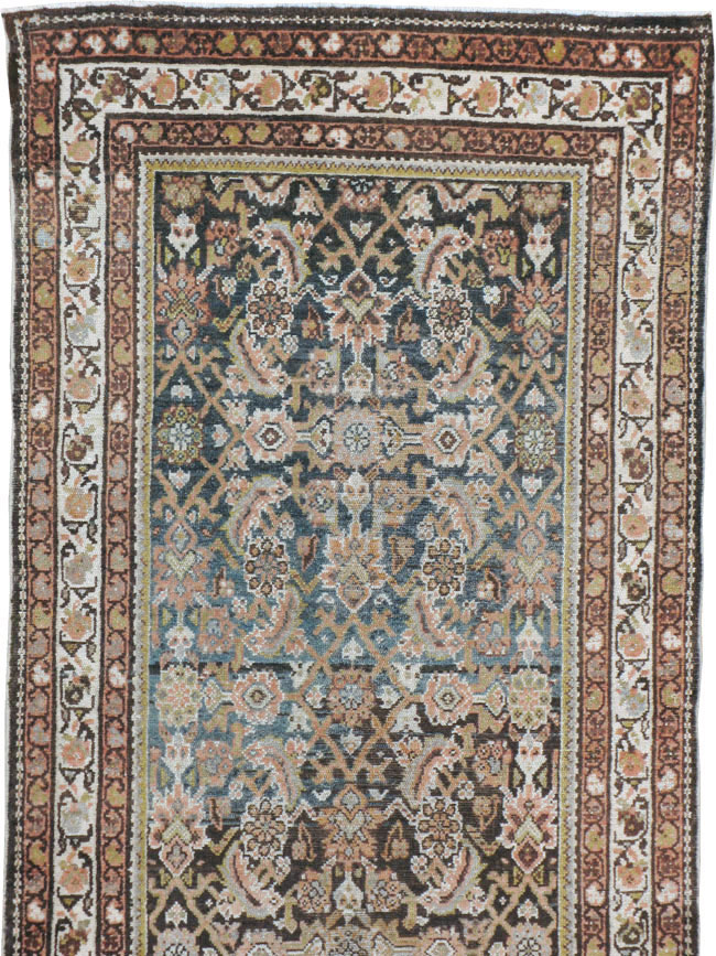 Vintage Persian Malayer Runner, No.17109 - Gss