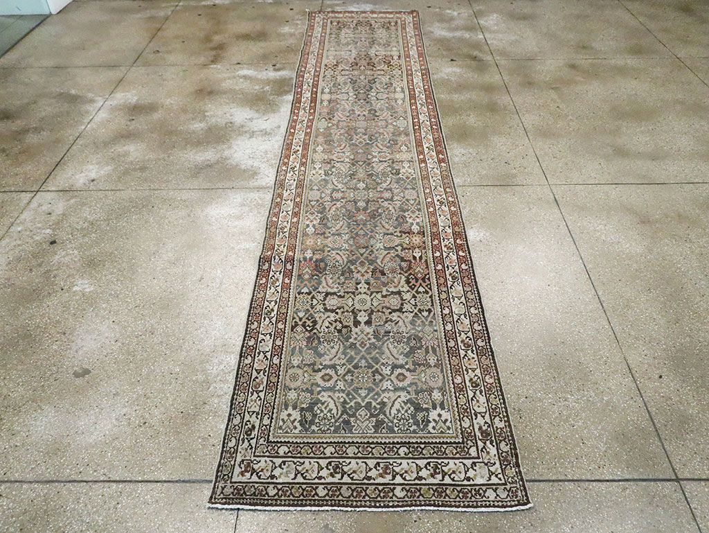 Vintage Persian Malayer Runner, No.17109 - Gss