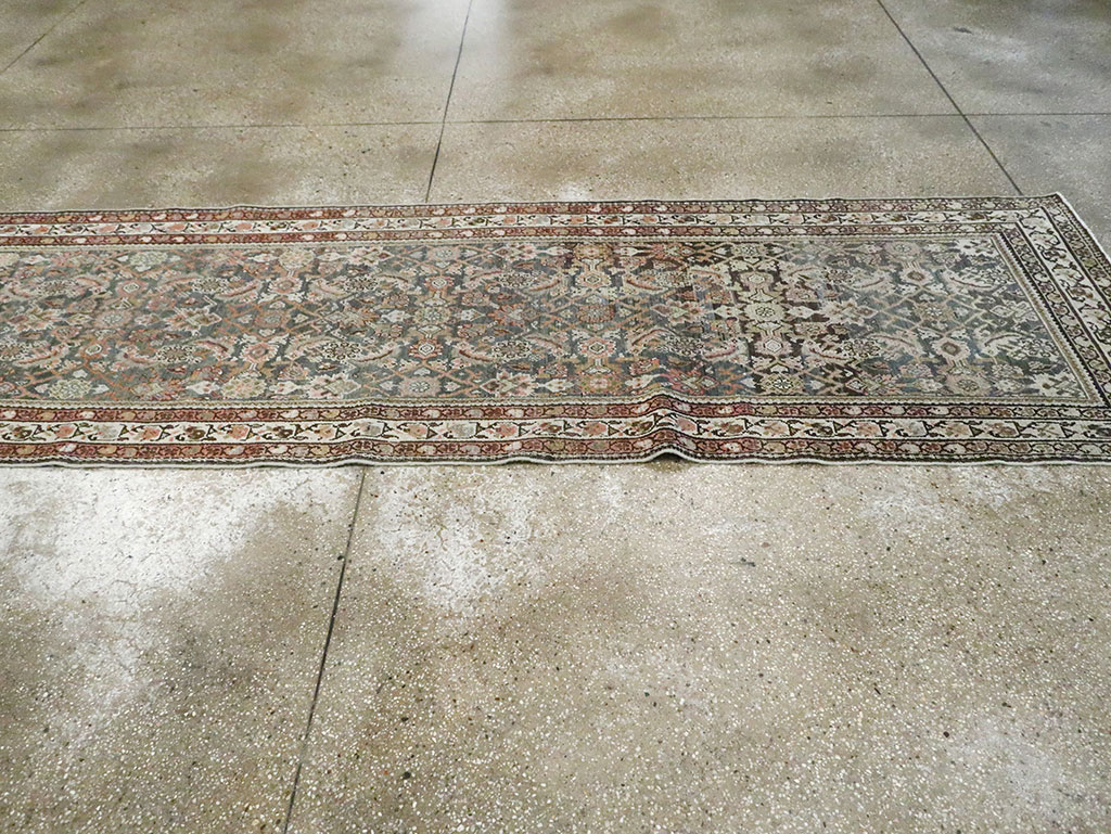 Vintage Persian Malayer Runner, No.17109 - Gss