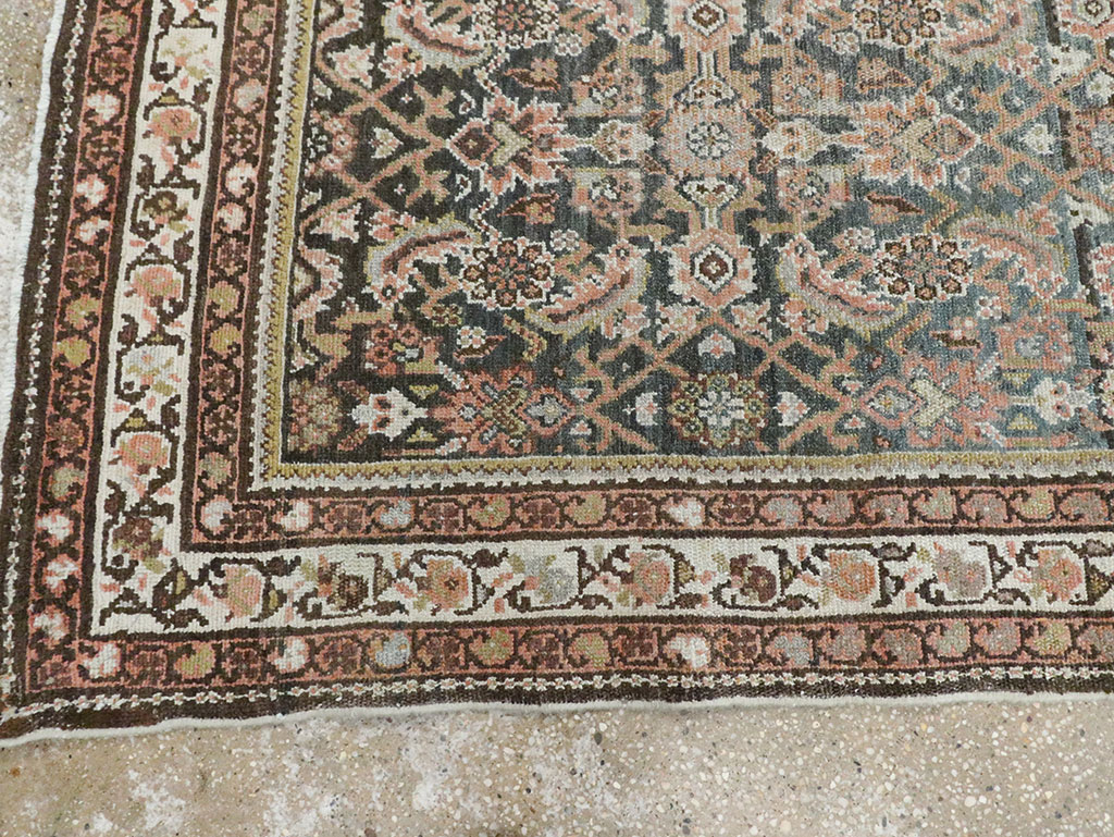 Vintage Persian Malayer Runner, No.17109 - Gss