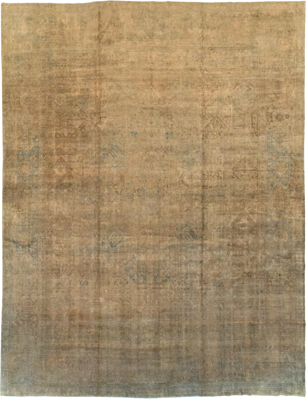 Antique Persian Lavar Kerman Carpet, No.17126 - Gss