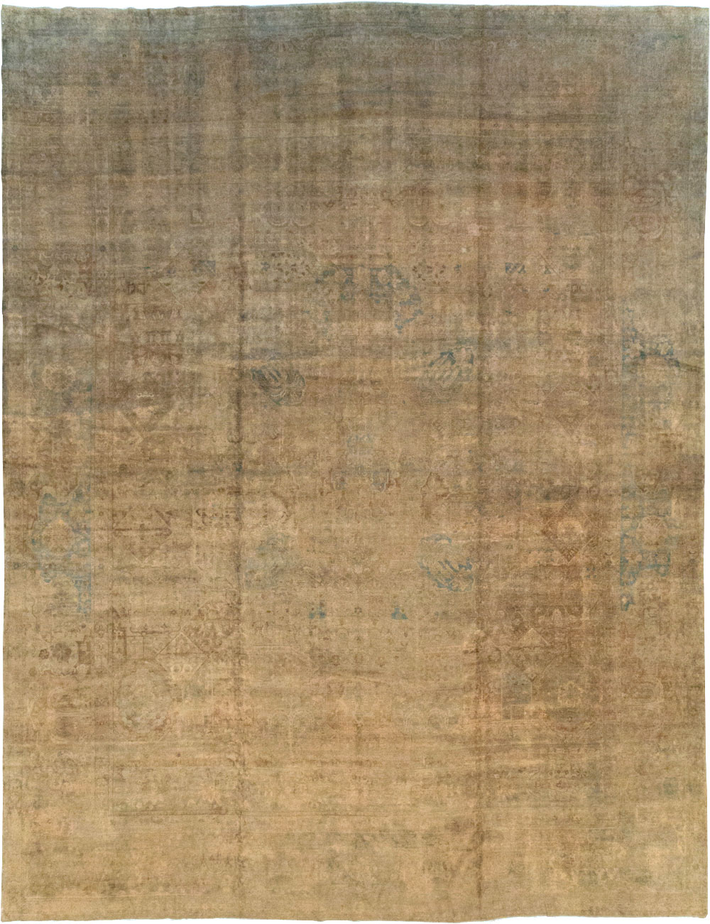 Antique Persian Lavar Kerman Carpet, No.17126 - Gss