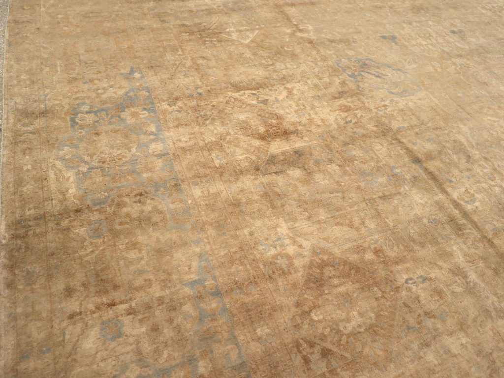 Antique Persian Lavar Kerman Carpet, No.17126 - Gss