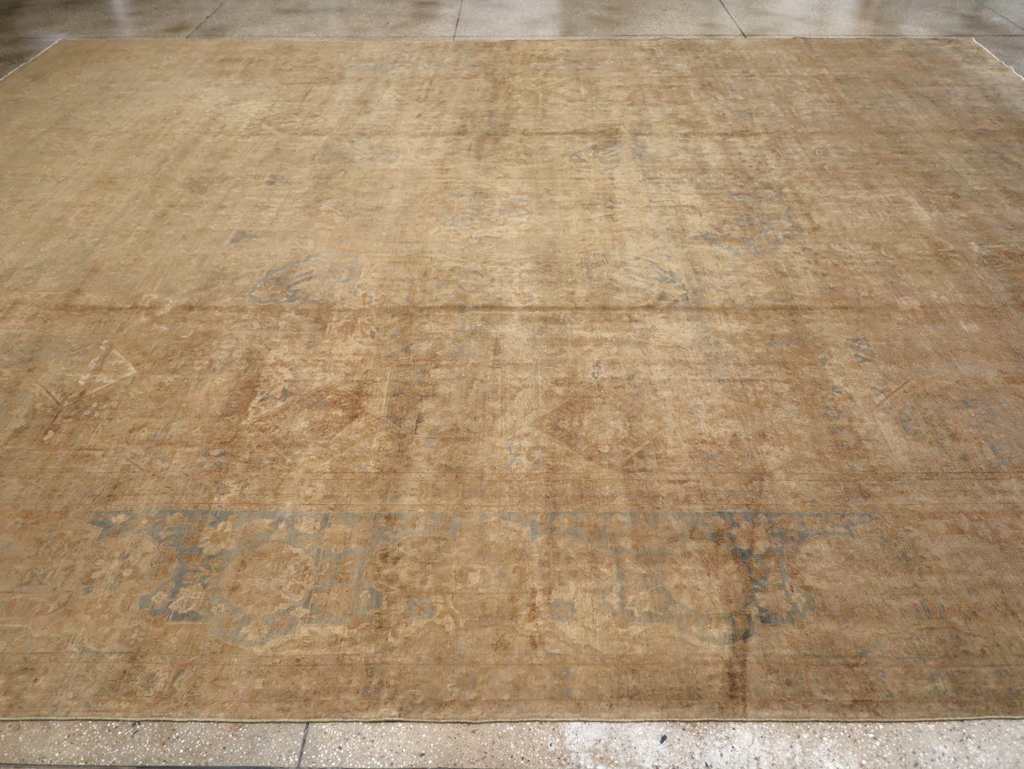 Antique Persian Lavar Kerman Carpet, No.17126 - Gss