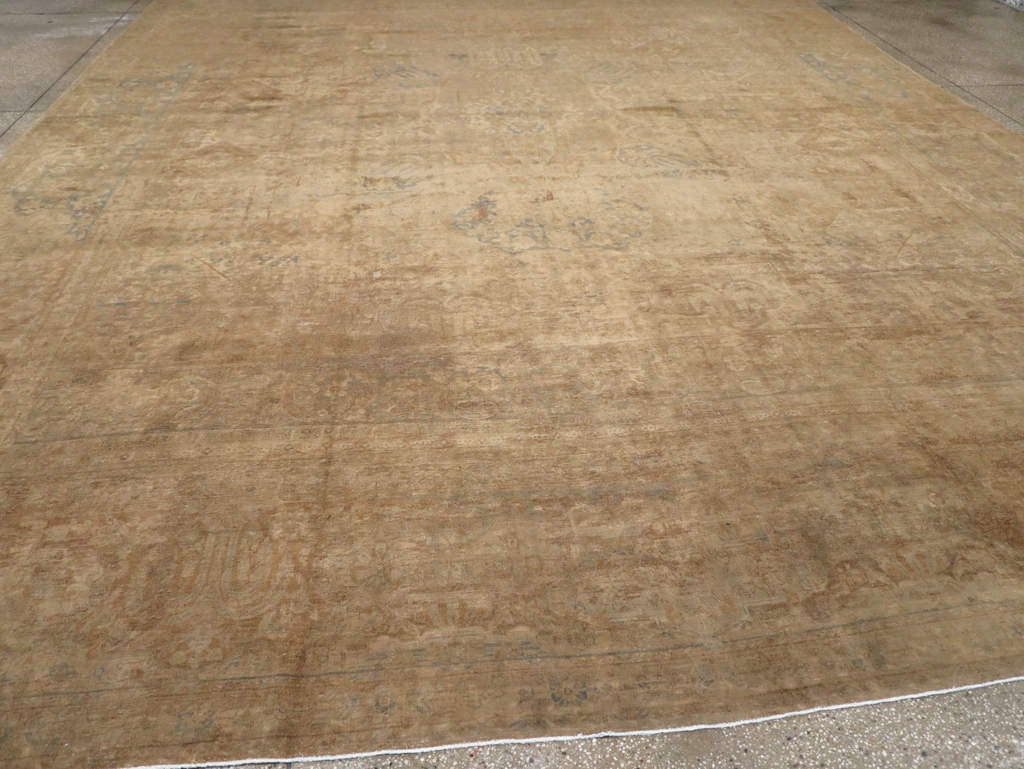 Antique Persian Lavar Kerman Carpet, No.17126 - Gss