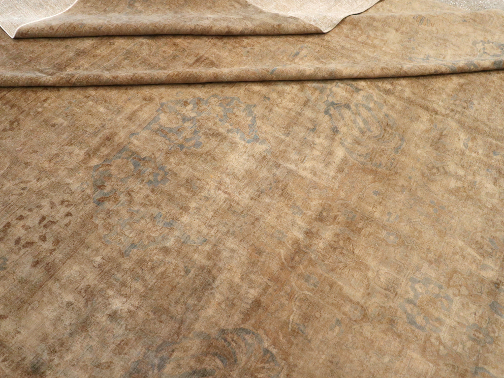 Antique Persian Lavar Kerman Carpet, No.17126 - Gss