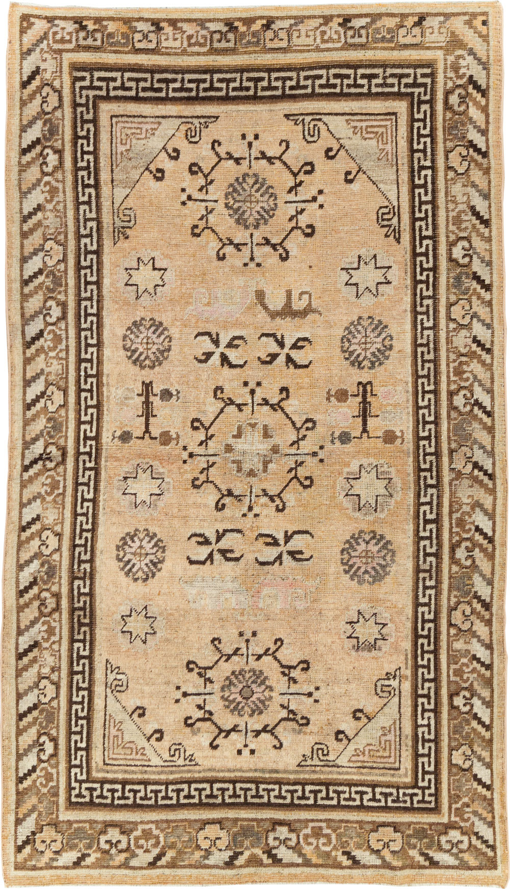 Antique East Turkestan Khotan Rug, No.17128 - Gss