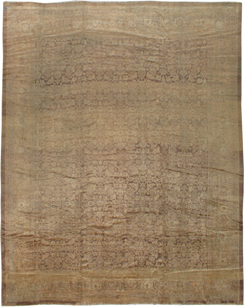 Antique Persian Mahal Carpet, No.17130 - Gss