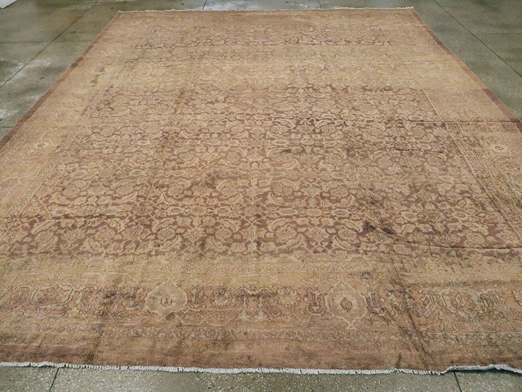 Antique Persian Mahal Carpet, No.17130 - Gss