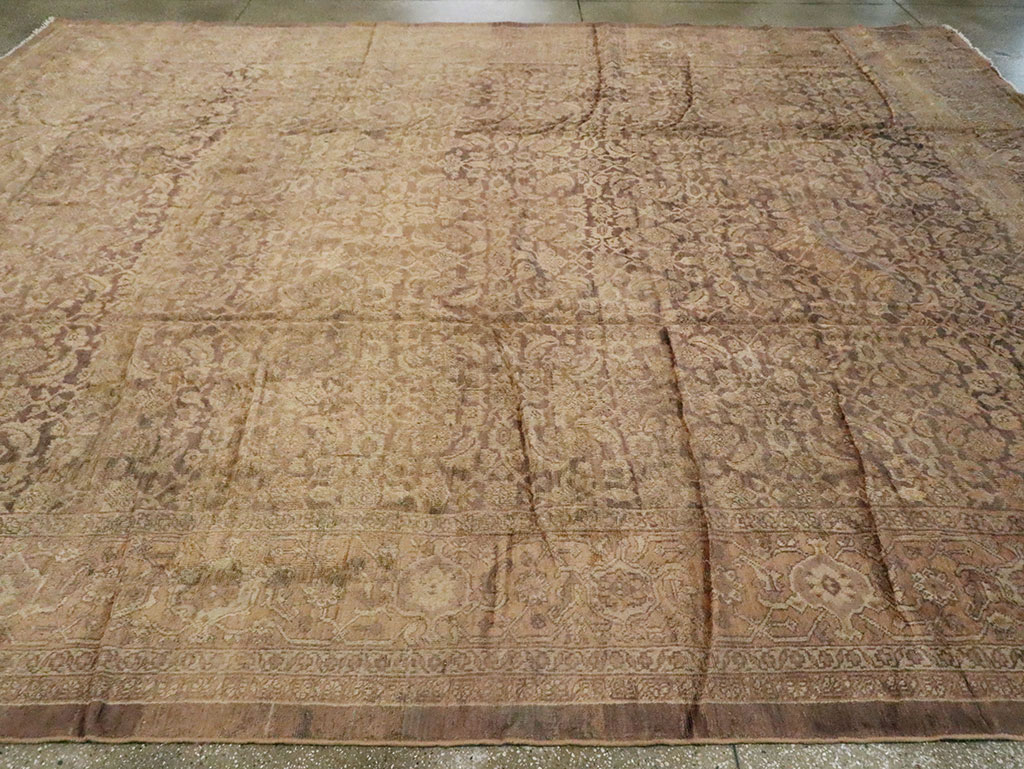 Antique Persian Mahal Carpet, No.17130 - Gss