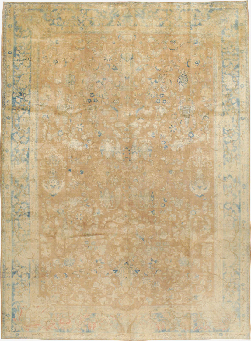 Antique Persian Tabriz Carpet, No.17131 - Gss