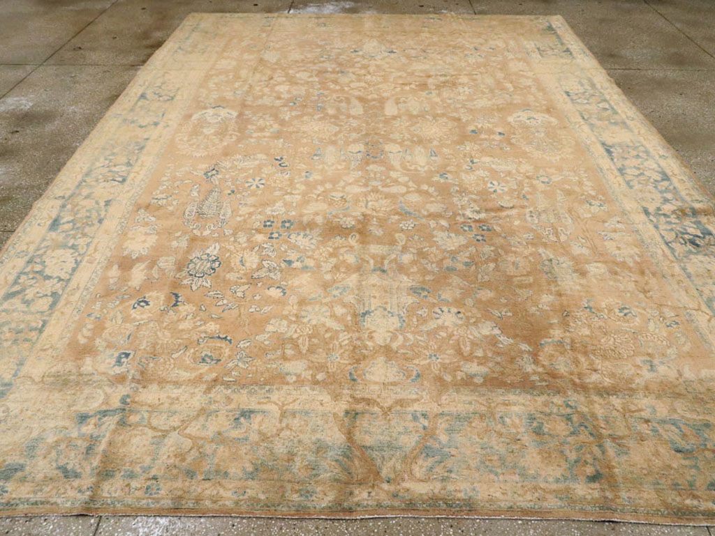 Antique Persian Tabriz Carpet, No.17131 - Gss