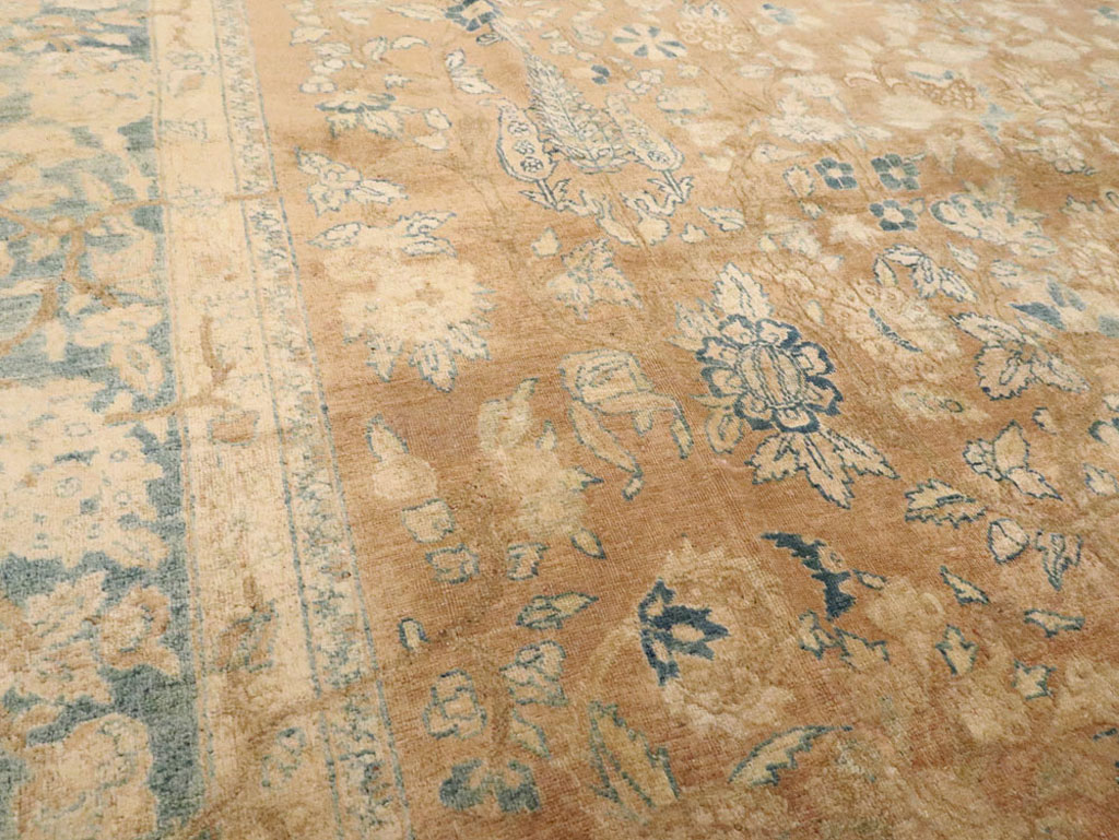 Antique Persian Tabriz Carpet, No.17131 - Gss