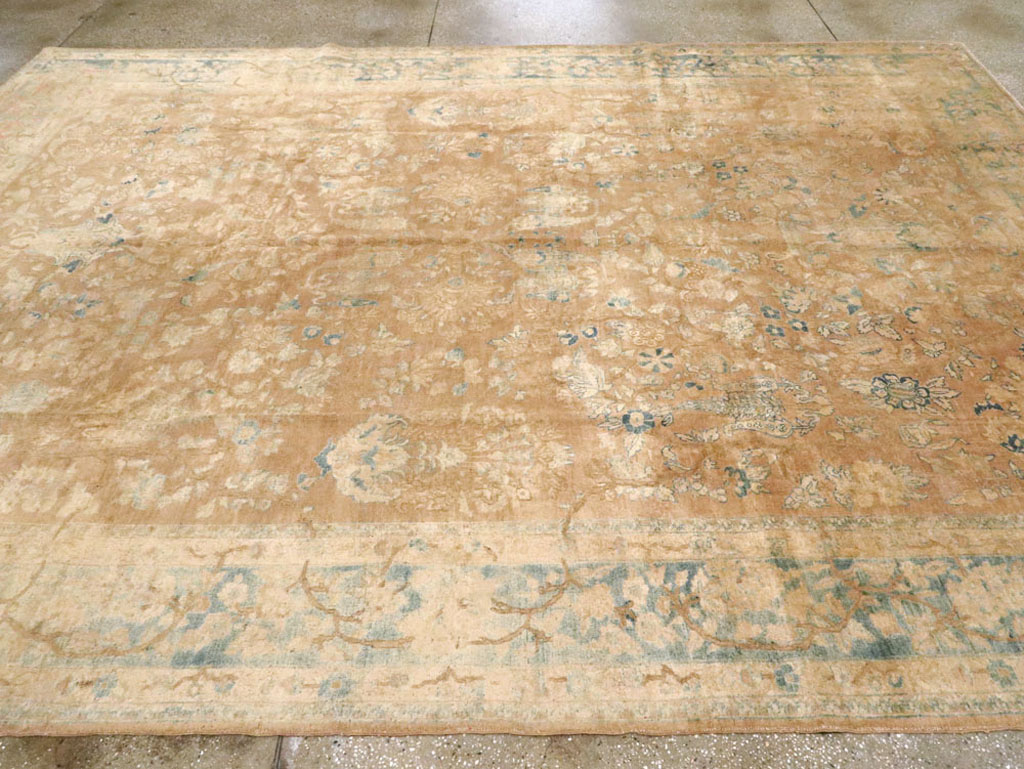 Antique Persian Tabriz Carpet, No.17131 - Gss