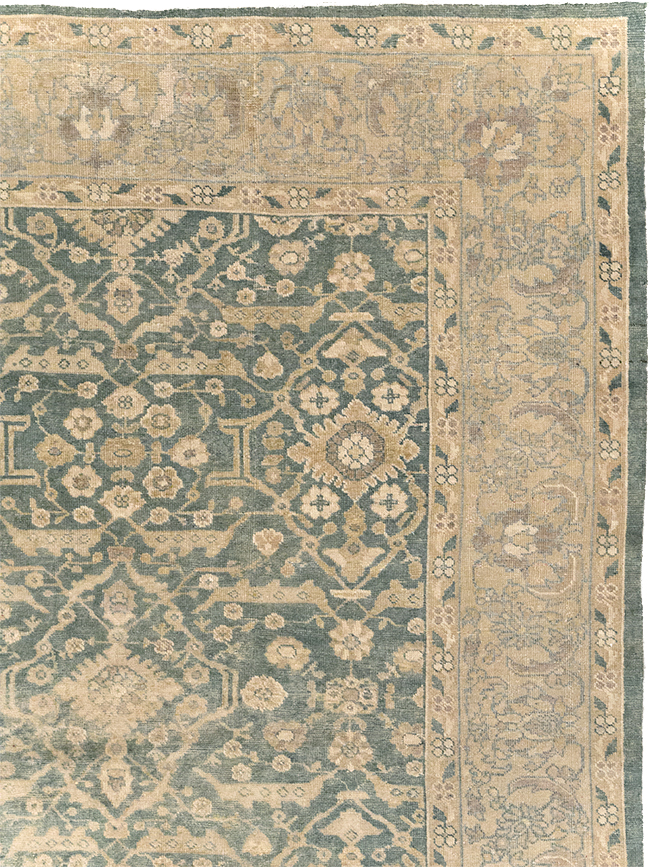 Antique Persian Mahal Room Size Carpet, No.17150 - Gss