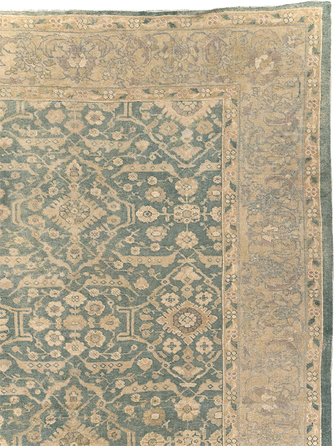 Antique Persian Mahal Room Size Carpet, No.17150 - Gss