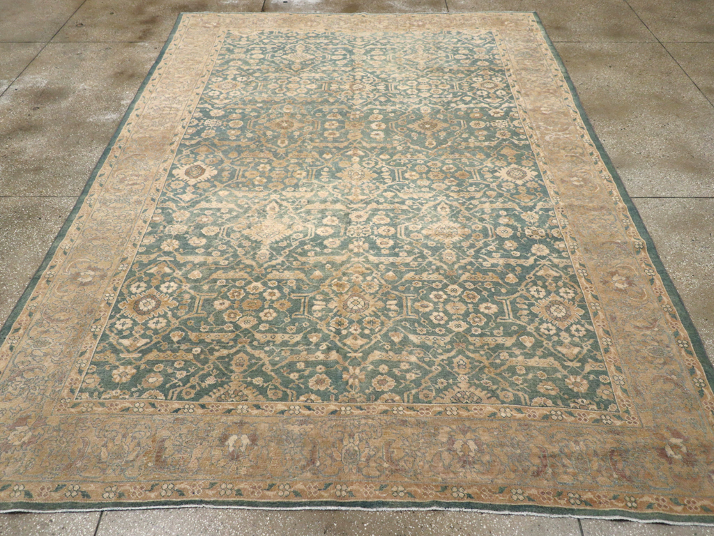 Antique Persian Mahal Room Size Carpet, No.17150 - Gss